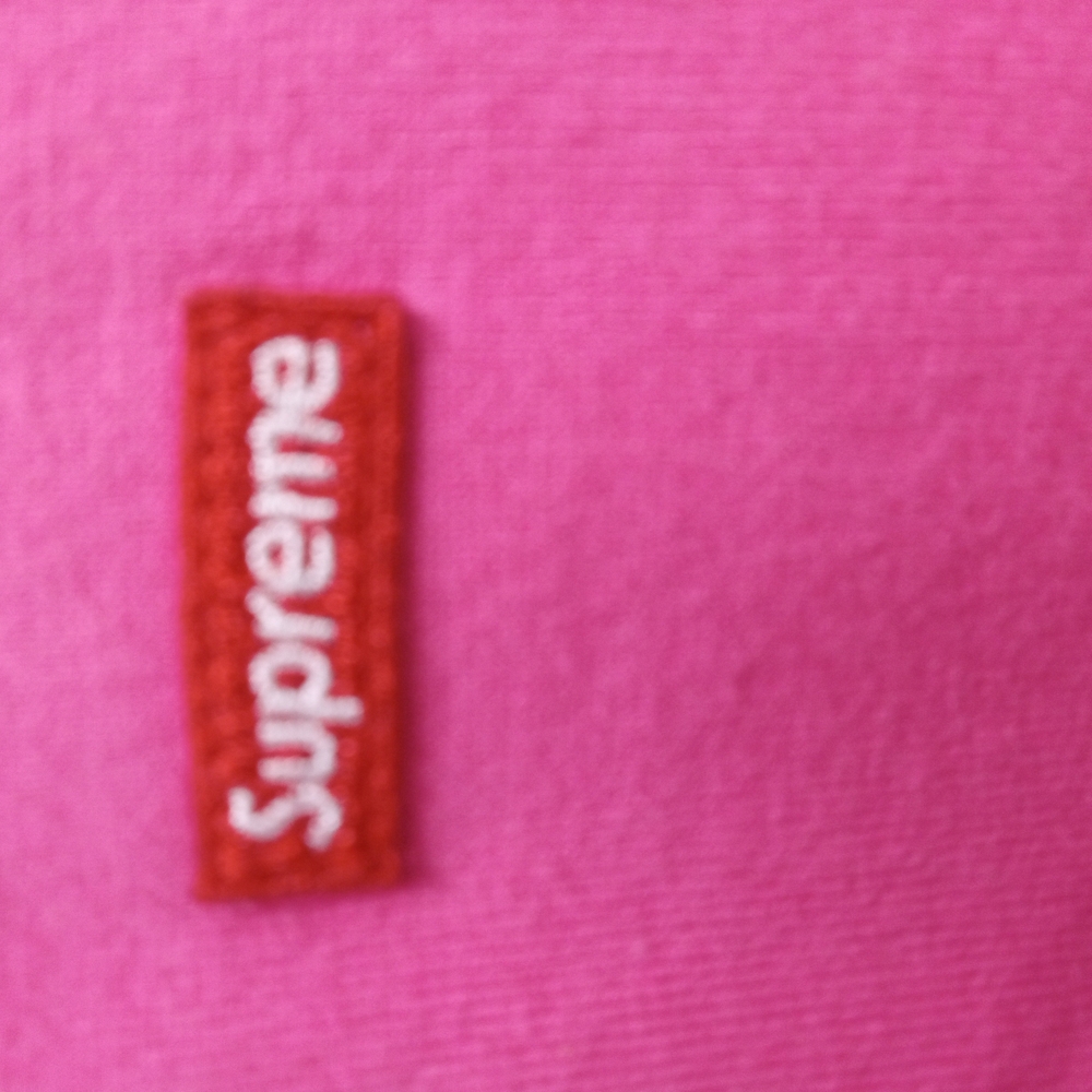 Supreme Pink Long Sleeve Tee